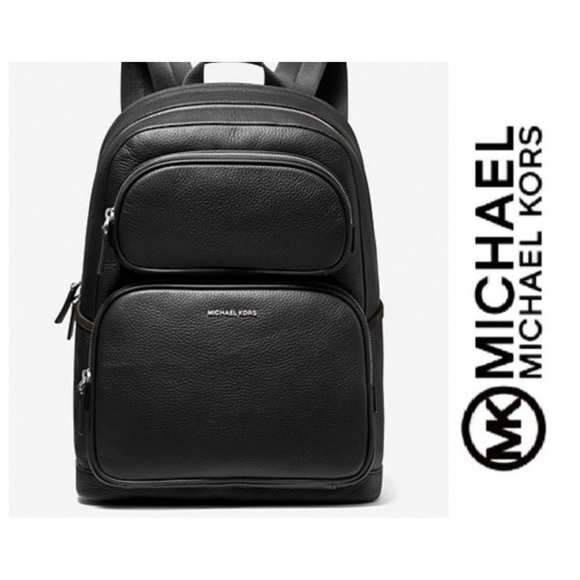 Michael Kors Cooper Leather Backpack 5223 - Picture 1 of 13